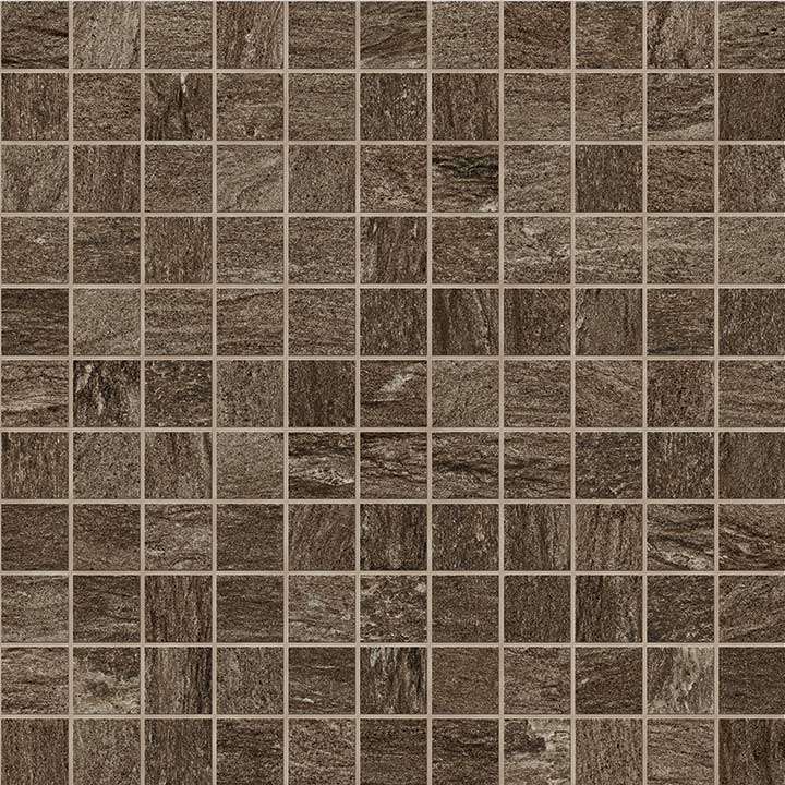 Мозаика Novabell Mosaico Tabacco ETN 662K, цвет коричневый, поверхность матовая, квадрат, 300x300