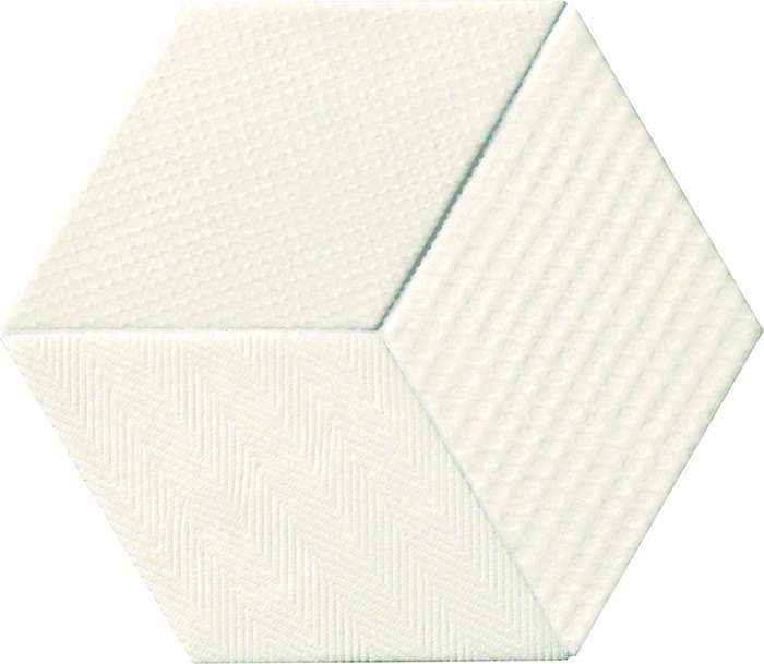 Керамическая плитка Mutina Tex White RETX01, цвет белый, поверхность матовая, прямоугольник, 115x200