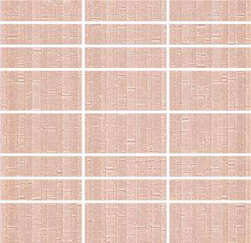 Мозаика Pamesa Macassar Corallo Malla, цвет розовый, поверхность глянцевая, квадрат, 300x300