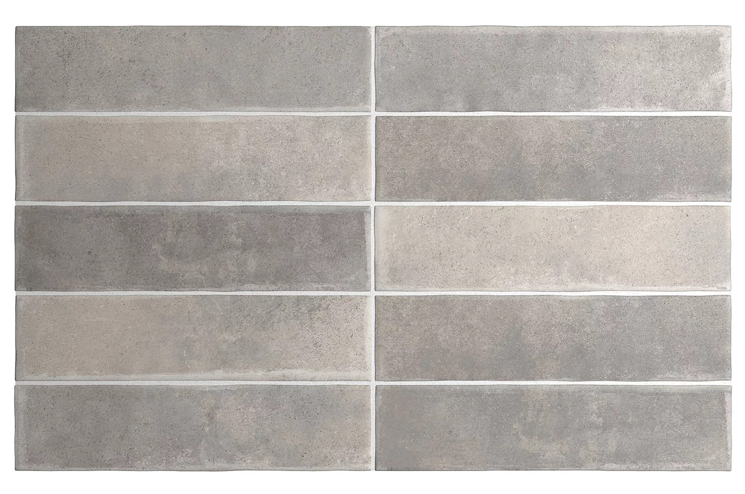 Керамическая плитка Equipe Argile Concrete 27563, цвет серый, поверхность матовая, под кирпич, 60x246