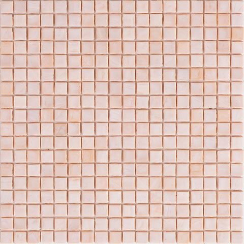 Мозаика Alma Mosaic Opaco NA90, цвет розовый, поверхность глянцевая, квадрат, 295x295