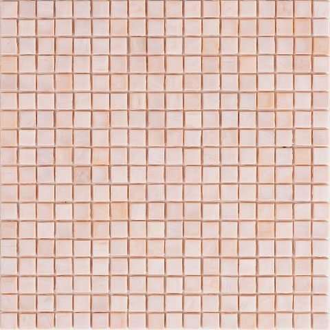 Мозаика Alma Mosaic Opaco NA90, цвет розовый, поверхность глянцевая, квадрат, 295x295