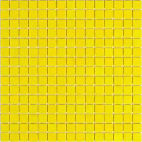 Мозаика Alma Mosaic Sandy SN198, цвет жёлтый, поверхность глянцевая, квадрат, 327x327