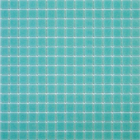 Мозаика Alma Mosaic Sandy SE69-2, цвет голубой, поверхность матовая, квадрат, 327x327