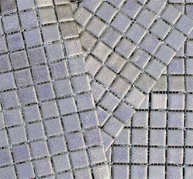 Мозаика Mosavit Metalico Silver, цвет серый, поверхность глянцевая, квадрат, 316x316