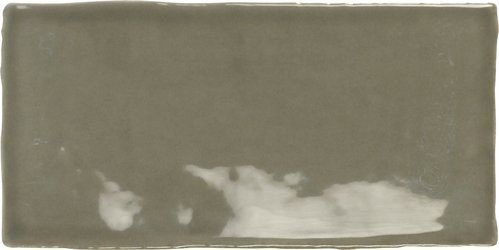 Керамическая плитка APE Vintage Lead, цвет коричневый, поверхность глянцевая, кабанчик, 75x150