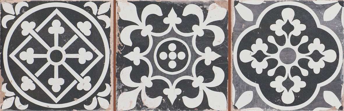 Бордюры Peronda C.FS Faenza-N 13715, цвет чёрно-белый, поверхность матовая, прямоугольник, 110x330