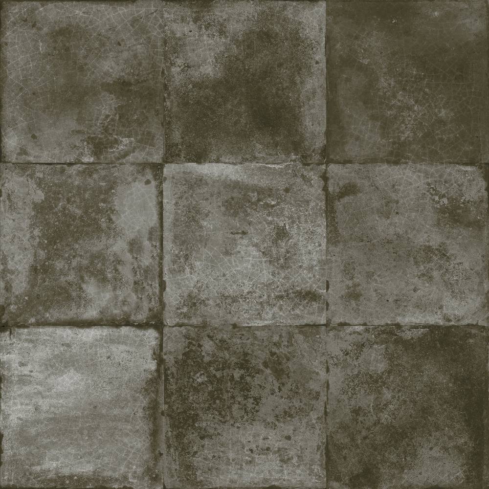 Керамическая плитка Peronda FS Etna Black 27230, цвет чёрный, поверхность матовая, квадрат, 330x330