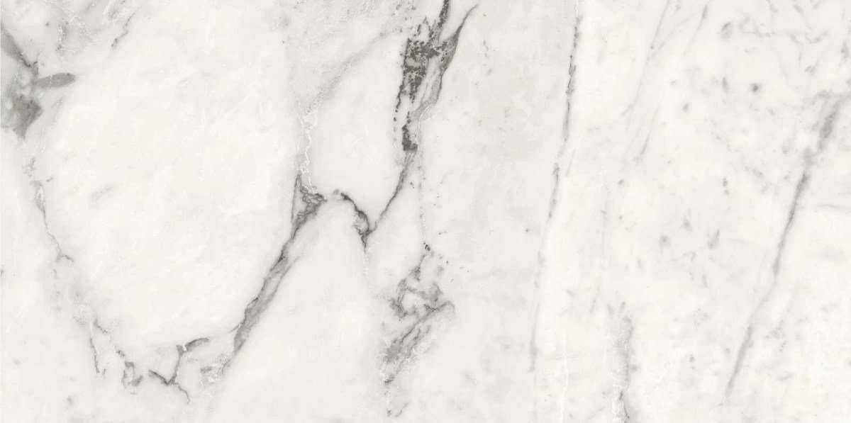 Керамогранит Marazzi Italy Allmarble Calacatta Extra Rett M3D6, цвет белый серый, поверхность матовая 3d (объёмная), прямоугольник, 300x600