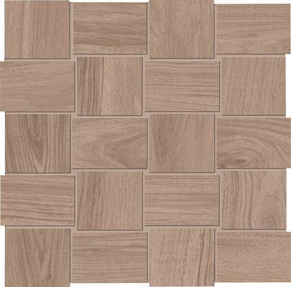Декоративные элементы Supergres Prive Ecru Intreccio RT PEIN, цвет коричневый, поверхность матовая, квадрат, 297x297