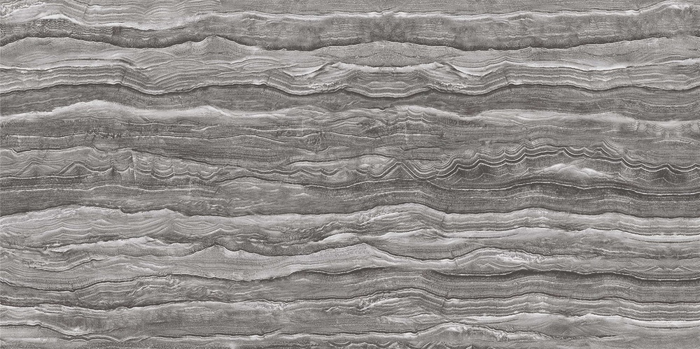Керамическая плитка Axima Сити Темно-Серая, цвет серый, поверхность глянцевая, прямоугольник, 300x600