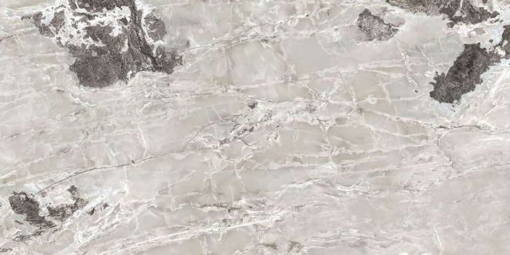 Керамогранит Casa Dolce Casa Onyx&More Silver Blend Glossy 765470, цвет серый, поверхность полированная, прямоугольник, 600x1200