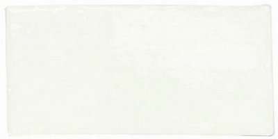 Керамическая плитка Cevica Antic Blanco, цвет белый, поверхность глянцевая, кабанчик, 75x150