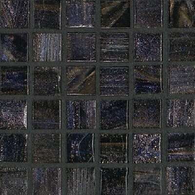 Мозаика Bisazza GM 10.77 (0110.77.4L), цвет чёрный, поверхность глянцевая, квадрат, 322x322
