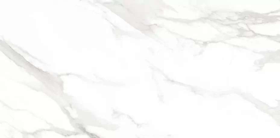 Керамогранит Staro Luna Rossa Statuario Mercury Satin, цвет белый, поверхность сатинированная, прямоугольник, 600x1200