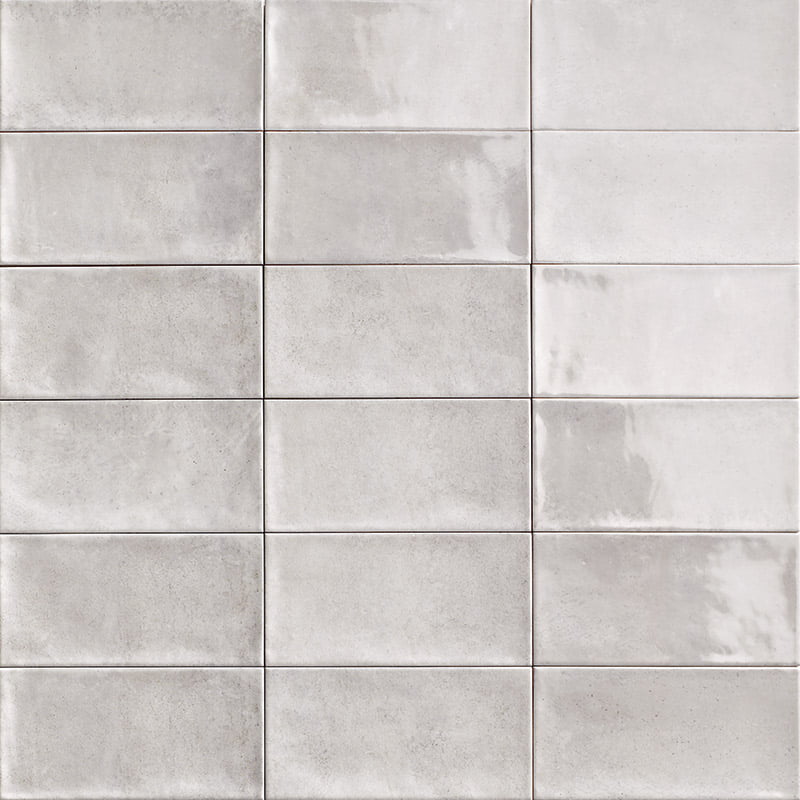 Керамическая плитка Mainzu Camden Grey, цвет серый, поверхность глянцевая, прямоугольник, 100x200