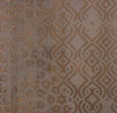 Керамогранит Grespania Palace Broadway Corten, цвет коричневый, поверхность полированная, квадрат, 590x590