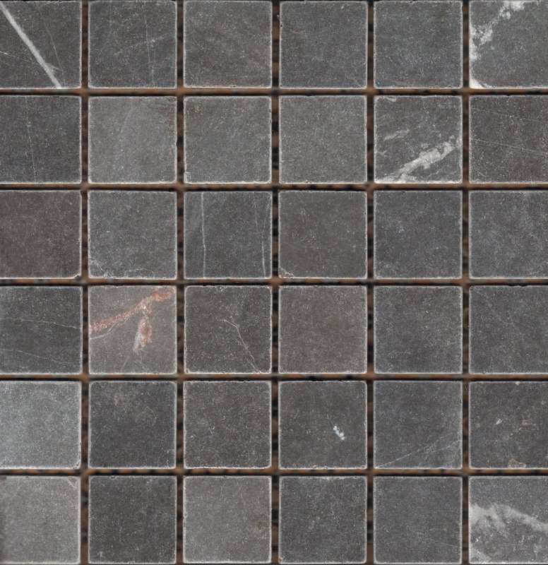 Мозаика Starmosaic Wild Stone (48x48) VBs Tumbled, цвет серый, поверхность матовая, квадрат, 300x300