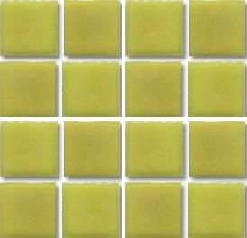 Мозаика Irida Glamour B20.190(2), цвет жёлтый, поверхность глянцевая, квадрат, 327x327