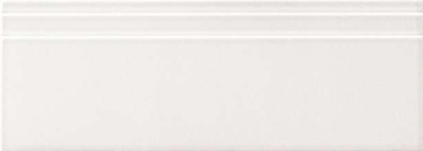 Бордюры Grazia Impressions Zoccolo White ZIM100, цвет белый, поверхность глянцевая, прямоугольник, 200x560