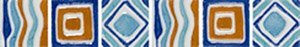 Бордюры Cedir Mediterraneo Treccia Ethno, цвет разноцветный, поверхность лаппатированная, прямоугольник, 40x244