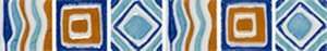Бордюры Cedir Mediterraneo Treccia Ethno, цвет разноцветный, поверхность лаппатированная, прямоугольник, 40x244