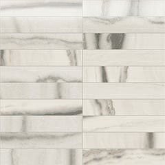 Мозаика Rex Prexious White Fantasy Mos. Glossy 756310, цвет белый, поверхность полированная, квадрат, 300x300