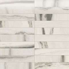 Мозаика Rex Prexious White Fantasy Mos. Glossy 756310, цвет белый, поверхность полированная, квадрат, 300x300