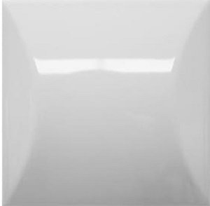 Керамическая плитка Wow Essential Wicker White Gloss 105105, цвет белый, поверхность глянцевая, квадрат, 125x125
