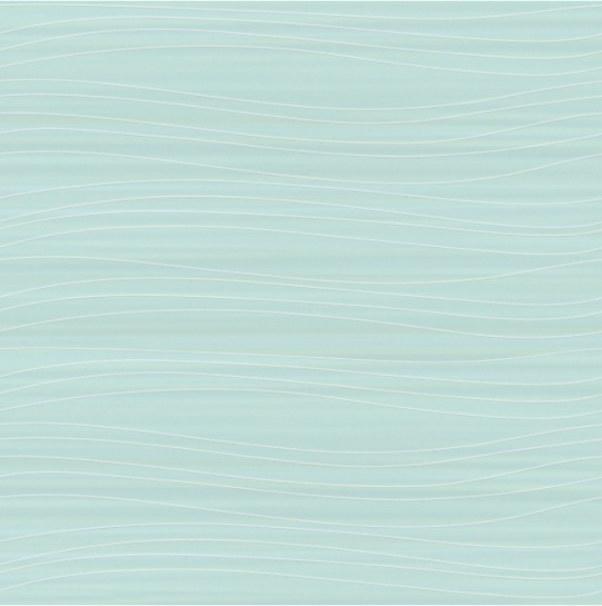 Керамическая плитка Piastrella Рифлессо Альта Мария Люкс Голубая, цвет голубой, поверхность глянцевая, квадрат, 400x400