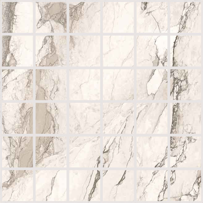 Мозаика Cerdomus Omnia Mosaico Camouflage Levigato 89722, цвет бежевый, поверхность полированная, квадрат, 300x300
