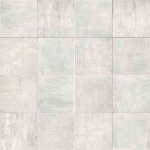 Мозаика Brennero Mosaico Concrete White Lapp, цвет белый, поверхность глянцевая, квадрат, 300x300