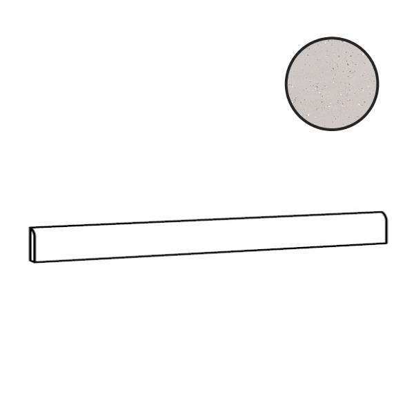 Бордюры Sant Agostino Deconcrete Battiscopa De-Micro Pearl CSABDIPE90, цвет серый, поверхность матовая, прямоугольник, 73x900