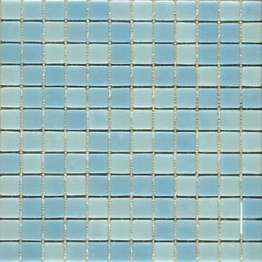 Мозаика Mosavit Fosvit Acquazul, цвет голубой, поверхность глянцевая, квадрат, 316x316