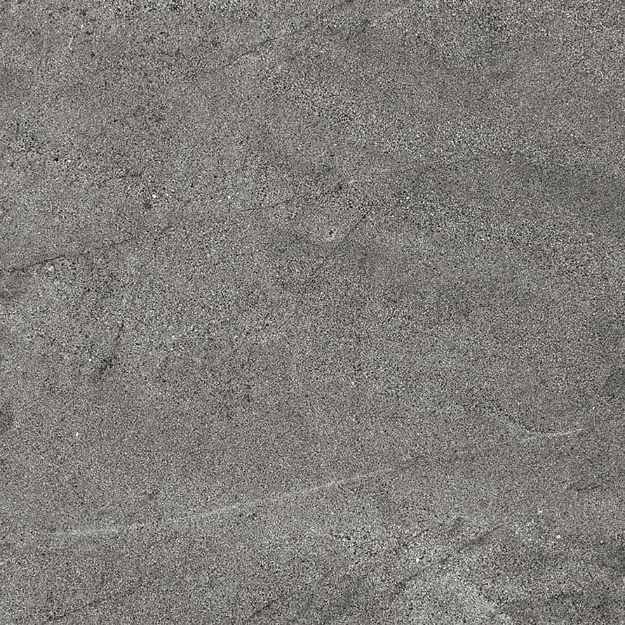 Керамогранит La Fabbrica Dolomiti Basalto Strutturato R11 86062, цвет чёрный, поверхность матовая структурированная, квадрат, 600x600
