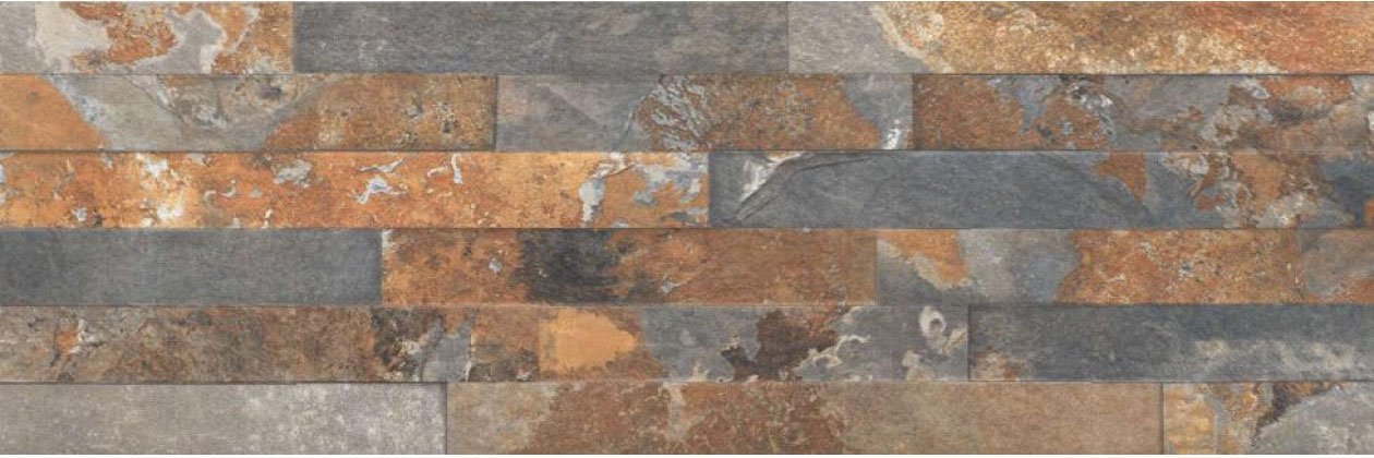Клинкер Cerrad Kallio Rust, цвет коричневый, поверхность матовая, под кирпич, 150x450