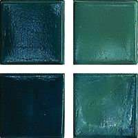 Мозаика JNJ Mosaic C-Jade JB54, цвет зелёный, поверхность глянцевая, квадрат, 150x150