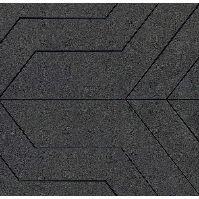 Мозаика L'Antic Colonial Focus Black L241717171, цвет чёрный, поверхность матовая, прямоугольник, 280x290