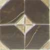 Вставки Vives Taco Iliada-Pr Marron, цвет коричневый, поверхность полированная, квадрат, 108x108