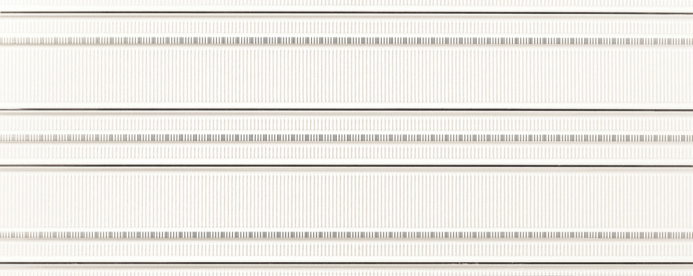 Декоративные элементы Tubadzin Abisso White 1, цвет белый, поверхность глянцевая, прямоугольник, 298x748