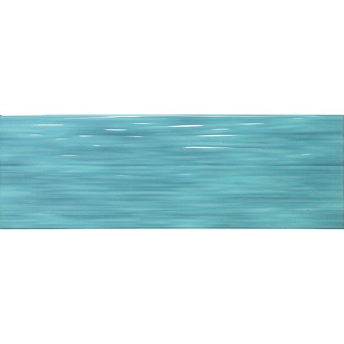 Керамическая плитка APE Funny Turquesa, цвет голубой, поверхность глянцевая, прямоугольник, 200x600