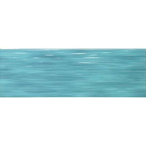 Керамическая плитка APE Funny Turquesa, цвет голубой, поверхность глянцевая, прямоугольник, 200x600