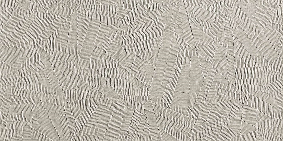 Керамическая плитка Fap Bloom Star Grey fRGR, цвет серый, поверхность матовая 3d (объёмная), прямоугольник, 800x1600