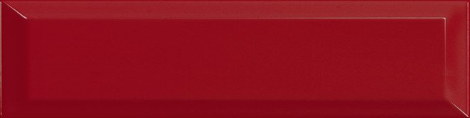 Керамическая плитка Equipe Metro Rosso 14251, цвет красный, поверхность глянцевая, кабанчик, 75x300