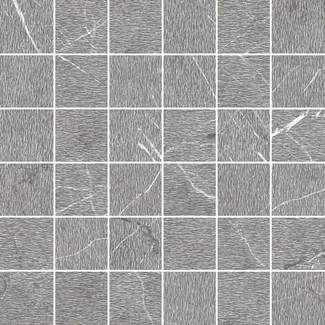 Мозаика Gaya Fores Carven Mosaico Grey, цвет серый, поверхность матовая, квадрат, 300x300