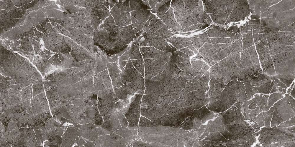 Керамическая плитка Piastrella Ольхон Эдем Люкс Черная, цвет чёрный, поверхность глянцевая, прямоугольник, 250x500