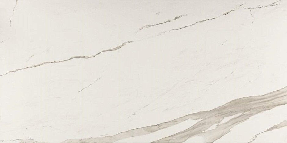 Керамогранит Kutahya Albatros Rectified Matt, цвет белый, поверхность натуральная, прямоугольник, 600x1200