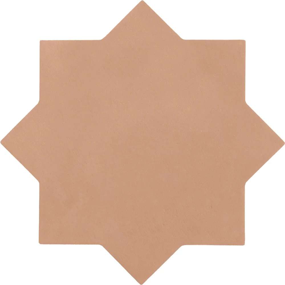 Керамическая плитка Equipe Kasbah Star Terracotta 29075, цвет терракотовый, поверхность глянцевая, восьмиугольник, 168x168