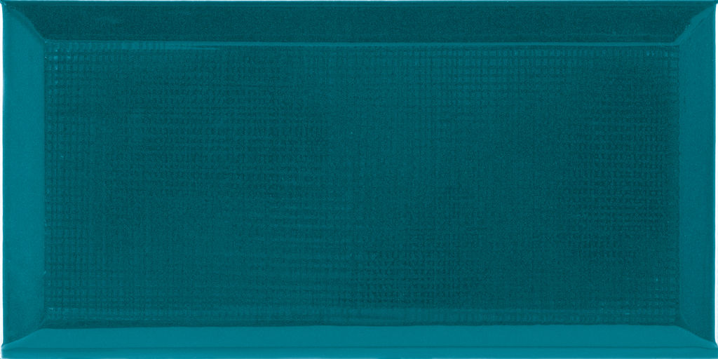 Керамическая плитка ZYX Metropolitain Boulevard Green Quartz 219675, цвет бирюзовый, поверхность глянцевая, кабанчик, 100x200