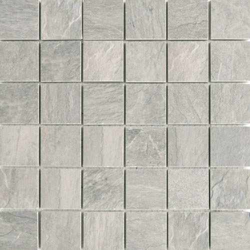Мозаика Rex Ardoise Mosaico Gris Grip 739360, цвет серый, поверхность структурированная, квадрат, 300x300